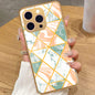 iPhone 15 Pro Max - O'Nation Shades of Marble Series - HQ Premium Shine Durable Golden Electroplate Case