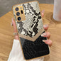 Samsung Galaxy Note 20 Ultra - Printed Skins Series - HQ Premium Shine Durable Golden Electroplate Case
