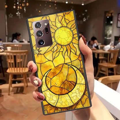 Samsung Galaxy Note 20 Ultra Cover - Celestial Starry Universe Series - HQ Ultra Shine Premium Infinity Glass Soft Silicon Borders Case