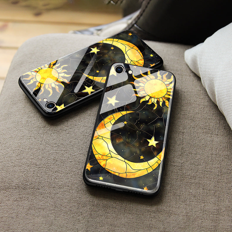 Samsung Galaxy Note 20 Ultra Cover - Celestial Starry Universe Series - HQ Ultra Shine Premium Infinity Glass Soft Silicon Borders Case
