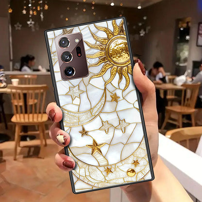Samsung Galaxy Note 20 Ultra Cover - Celestial Starry Universe Series - HQ Ultra Shine Premium Infinity Glass Soft Silicon Borders Case