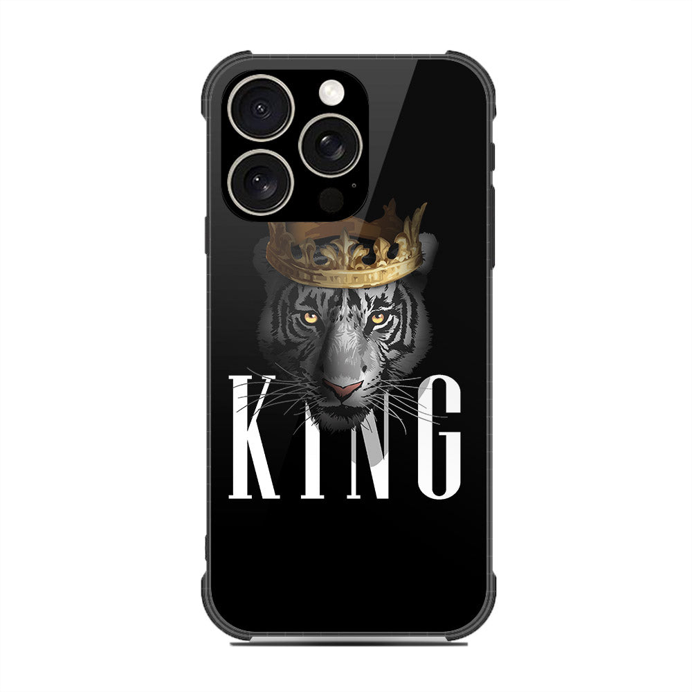 iPhone 16 Pro Max - Stellar Series - HQ Ultra Shine Premium Infinity Glass Soft Silicon Shockproof Case