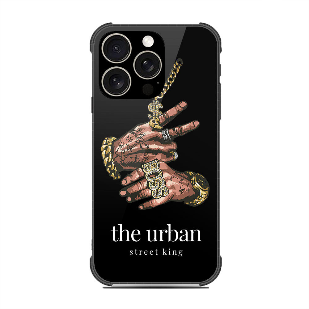 iPhone 16 Pro Max - Stellar Series - HQ Ultra Shine Premium Infinity Glass Soft Silicon Shockproof Case